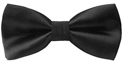 Weishang 6 PACKS Elegant Adjustable Pre-tied bow ties for Men (Set A)