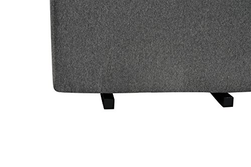 DaVinci Universal Gliding Ottoman, Dark Grey - Thumbnail 4