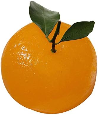 Solvang Novelty 100ml DIY Orange Jelly Cube Slime, Stress Relief Toy Scented Sludge Toy for Kids and Adults