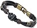 Areke Unisex Braided Leather Bracelets - Mens Womens Jewelry Rope Bangle Bracelet