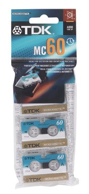 Pk/3 x 6: Tdk Micro Cassette (D-MC60U3)