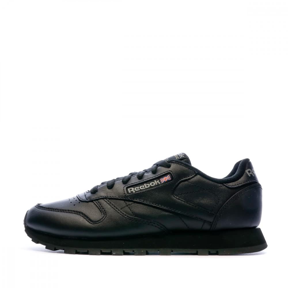 Reebok Classic Leather Women's Training Running Shoes, Black (Intense-Black), 6.5 UK (40 EU)