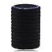 Seamless Durable Long-Lasting Elastic Hair Ties by Acorn Days (Pack of 12, Thin Black) PROMO CODE IN DESCRIPTION