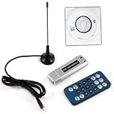 Digital Freeview USB 2.0 DVB-T HDTV TV Dongle Tuner Recorder & Receiver + Remote