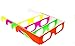 sansheng 3D Fireworks Glasses Neon Multi-Starbursts of 3D Color for Fireworks Displays(50 Pairs)thumb 2