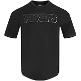 Mens NHL Classic Triple Black Short Sleeve Tee