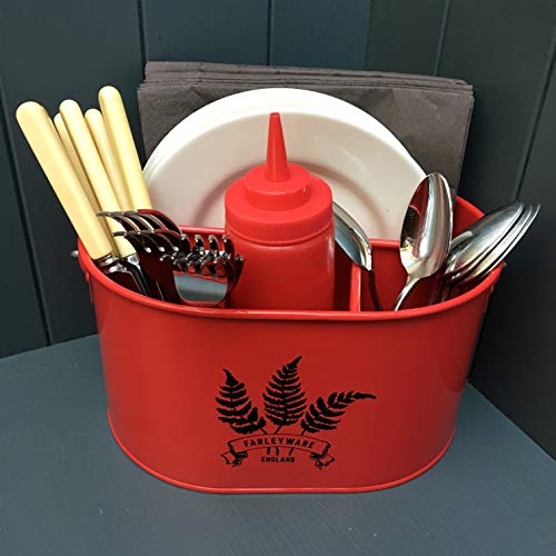 Galvanized Caddy With Handle Metal Caddy Organizer Galvanized