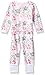 Burt's Bees Baby Baby Organic Coverall, Succulent Flowers Ruffle Butt, Newborn