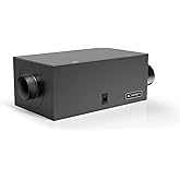 AC Infinity Inline Filter Box 4" with High Efficacy Filter, Whole House HVAC Filtration Kit, Fits 4-Inch Inline Duct Fans for