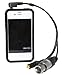 LyxPro XLR Female to TRRS, Connects Professional XLR Microphones to iOS, iPhone, iPad, and iPod Includes Output for Headphones, Small (10 Inches)