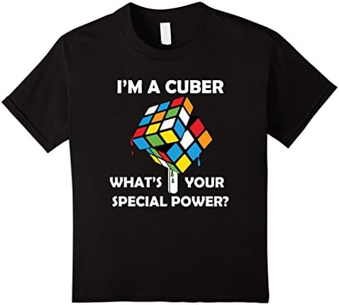 Kids I'm a cuber - Funny Tshirt 12 Black