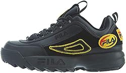 Fila Girls Disruptor II Faux Leather Dad Sneakers