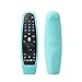 Silicone LG Magic Remote Cover Compatible with LG Magic AN-MR600/MR650/MR19BA/MR20GA LG TV Remote Cover Protective Skin Holder Washable Dirt-Proof Anti-Lost with Remote Loop(Glow in Dark Blue)