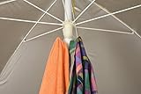 Trademark Innovations Beach Umbrella Hanging Hook for Towels and Bags