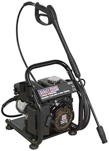 Sealey PWM1300 Pressure Washer, 130Bar, 7Ltr/Min, 2.4Hp Petrol, Black - Image 3
