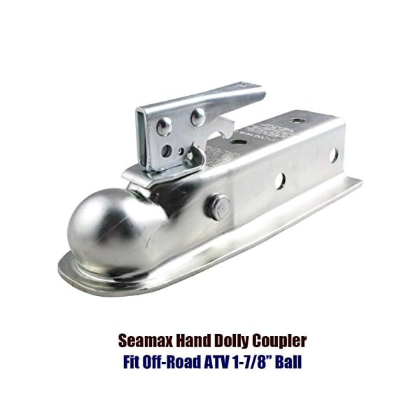 Seamax-Hand-Dolly-Coupler-for-Off-Road-ATV-1-78-Inches-Hitch-Ball