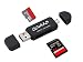 SD Card Reader Digital A-star SD Card Adapter Micro USB OTG to USB 2.0 Adapter; SD/Micro SD Card Reader with Standard USB Male; Tablets with OTG Function-Black primary