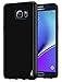 NOTE 5 Case, DGtle Anti-Scratches TPU Gel Premium Slim Flexible Soft Bumper Rubber Protective Case Cover for Samsung Galaxy NOTE 5 (Black)