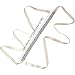 AWAYTR Bridal Rhinestone Wedding Belt - Silver Rhinestone Belts for Women Formal Evening Dress (Silver)