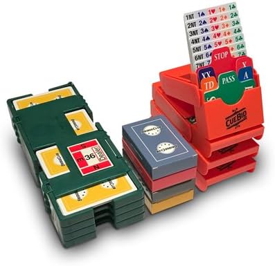 Premium bridge kit - 2 sets of bidding boxes and 24 duplicate boards