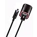 New Version Rapid 2.4 Amp Home Travel Wall Charger Adapter 6ft USB Cable with LED Light for Samsung Galaxy S7, S6, Edge, Edge+, S5, S4, S3, Active, Galaxy Note 5 4 3 2 - LG G2 G3 G4 V10