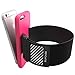 iPhone 6 Armband, SUPCASE Apple iPhone 6 Armband 4.7 inch Easy Fitting Sport Running Armband with Premium Flexible Case Combo for iPhone 6 Case (Pink), Not Fit iPhone 6 Plus 5.5 inch
