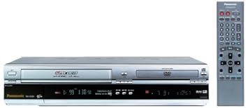 Panasonic NV-VHD1EC-S DVD-Video / VHS-Kombination Silber