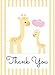Jungle Animal Thank You Cards 50 Note Card Boxed Set
