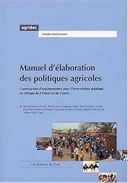 Manuel d'élaboration des politiques agricoles