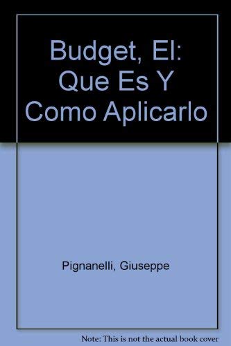 Portada de El budget / Budget: Qué es y cómo aplicarlo / What it is and how to apply it