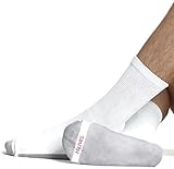 Hanes Men's 6 Pack Classics cushion crew Sock, White, 10-13 (Shoe Size 6-12)