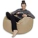 Sofa Sack - Plush, Ultra Soft Bean Bag Chair - Memory Foam Bean Bag Chair with Microsuede Cover - Stuffed Foam Filled Furniture and Accessories for Dorm Room - Camel 3'