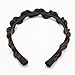 Merrylight® Srunchy Scrunchie Plaited Braid Bun Hairpiece Hair Band Gripper Headband Maker (Dark Mixed Golden & BrownT4/12)