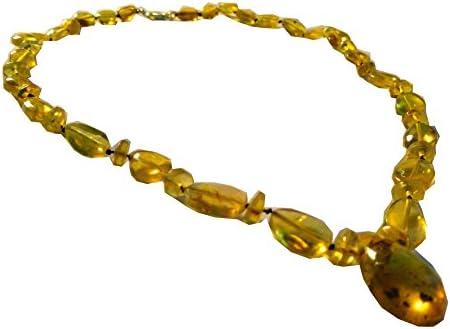 Domincan Blue Amber Necklace