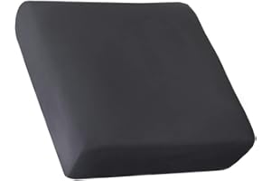 HOOBUY Waterproof Couch Cushion Cover 1pc Stretch Sofa Slipcovers Furniture Protector with Elastic Suitable for Armchair, Loveseat,3&4 Seater Sofa (1, Grey)