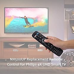 Philips NH500UP Smart TV Replaced Remote Control