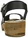 MIA Shoes Anja Womens Leather Clogs with Wooden Heels