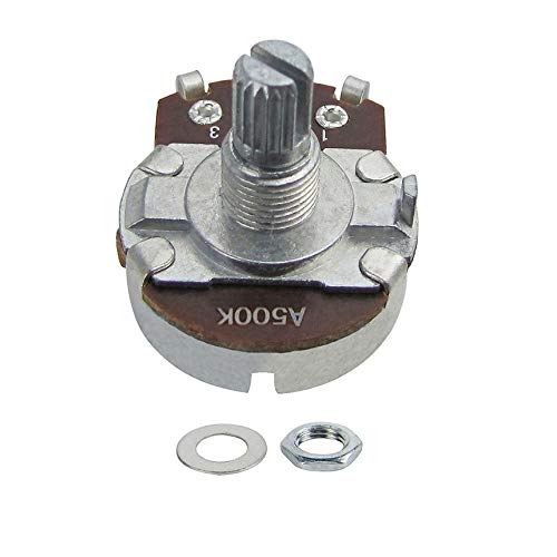 Electric Bass Guitar Pot Short Rod with Bayonet A500 Potentiometer Shaft Gray - Thumbnail 7