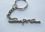 Toyota Supra Keychain Keyring Chrome