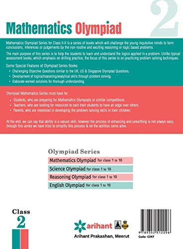 Mathematics Olympiad For Class 2nd (Old Edition) 1