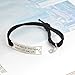 “One day all the hard work will pay off” Pendant Leather Bracelet - Friends Family Jewelry Gift - 10’’