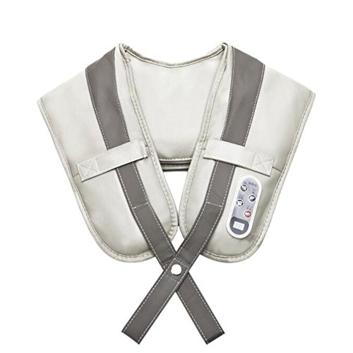 WY Shiatsu Neck and Back Massager with Heat and Timing Function Beat The Back The Cervical Massage Shawl Home Use