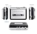 Portable Cassette Player Tape to MP3 CD Converter, Microcassette Recorder Convert Cassettes to MP3/CD with USB Cable, Headphones and Software