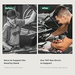YHTAUTO Rear Trunk Gas Struts Shocks Replacement