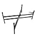 Kuyal Keyboard Stand Adjustable Metal Double-X Electronic Piano Stand Music Keyboard Rack With Locking Straps