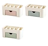 LINKIOM Makeup Organizer Cosmetic Storage, Saving Space Desktop Comestics Makeup Storage for Brushes Palettes Lipsticks (221010.3 cm/8.663.944.06 inch, Pink)