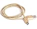 Arrela Type C Cable [1 pack] 3.3ftType C to Type A Braided Nylon Cable with Aluminum Connector for Macbook, LG G5, Nexus 6P,Nexus 5X, charging cable data sync, AC98 Gold