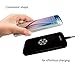 KoolPad Qi Wireless Charger Pad Compatible with iPhone Xs, XS Max, XR, X, 8, 8 Plus, Samsung Galaxy S10, S10+, S10e, S9, S9+, S8, S8+, S7, S7 Edge, S6, Note 9, 8, Pixel 3, 3 XL and More.