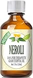 Neroli (60ml) 100% Pure, Best Therapeutic Grade Essential Oil - 60ml / 2 (oz) Ounces
