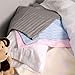 Angel Baby Toddler Pillow Case: 14x20.5 Inch Small Pillow Cases for Kids, Grey